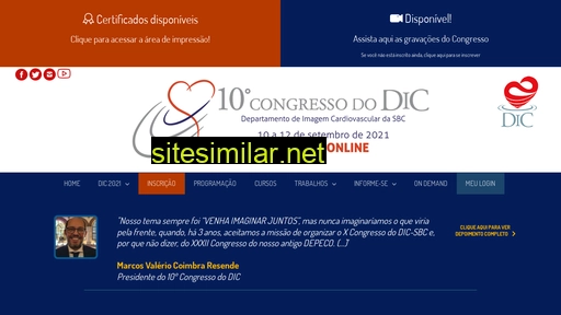 congressodic.com.br alternative sites