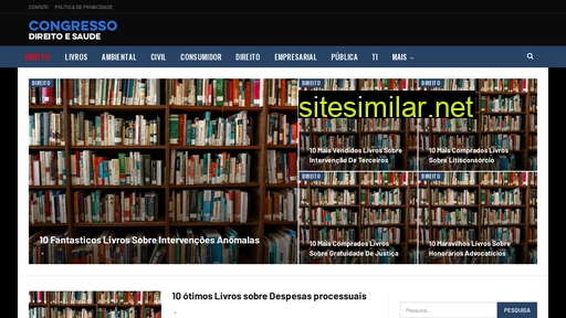 congressodireitoesaude.com.br alternative sites