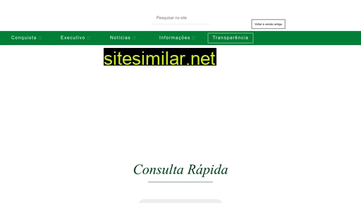 conquista.mg.gov.br alternative sites