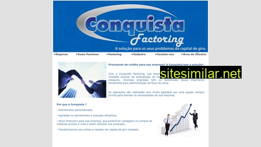 conquistafactoring.com.br alternative sites