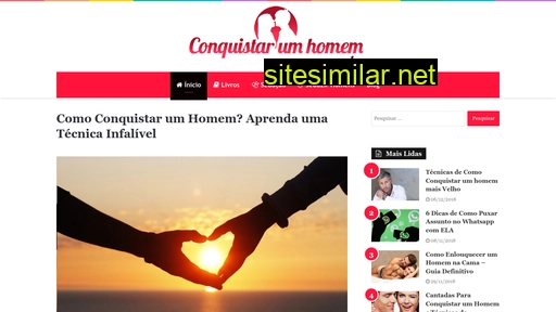 conquistarumhomem.com.br alternative sites