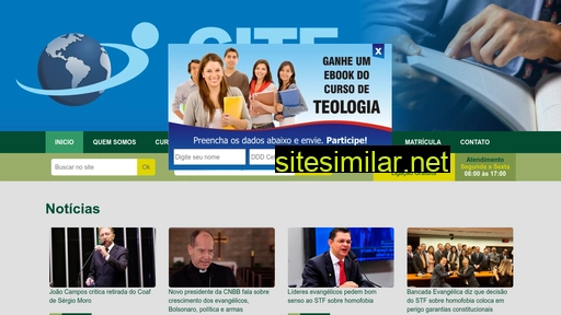 conselhofederaldeteologia.com.br alternative sites