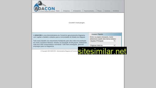 consorcioadacon.com.br alternative sites