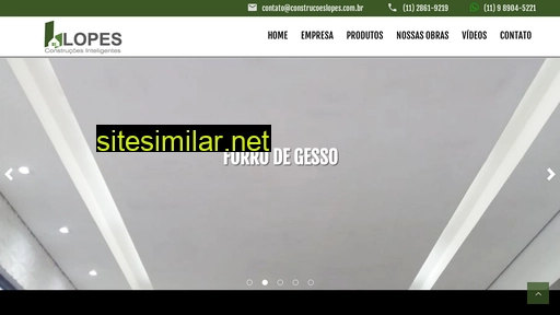 construcoeslopes.com.br alternative sites