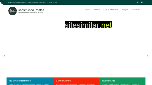 construindoponte.com.br alternative sites