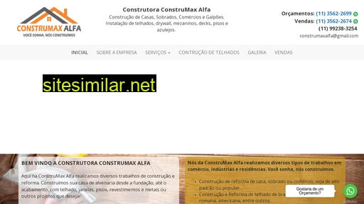 construmaxalfa.com.br alternative sites