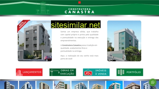 construtoracanastra.com.br alternative sites