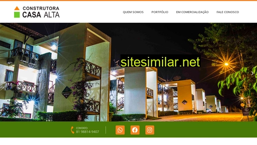 construtoracasaalta.com.br alternative sites