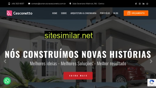 construtoracesconetto.com.br alternative sites