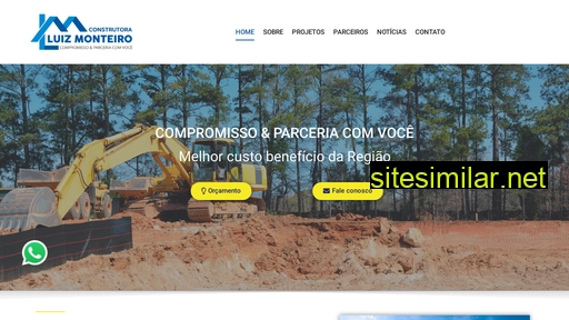 construtoraluizmonteiro.com.br alternative sites