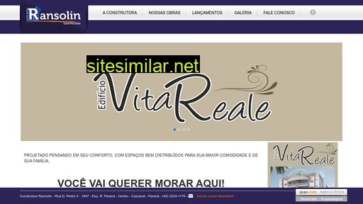 construtoraransolin.com.br alternative sites