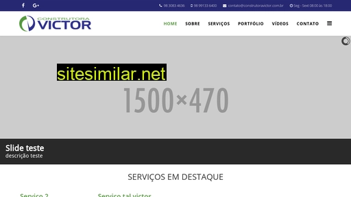 construtoravictorltda.com.br alternative sites