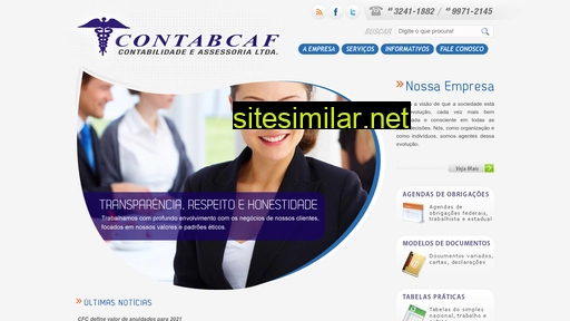 contabcaf.com.br alternative sites