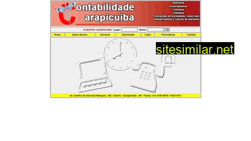 contabilcarapicuiba.com.br alternative sites
