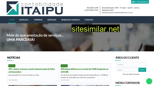 contabilidadeitaipu.com.br alternative sites