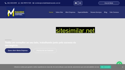 contabilidademacedo.com.br alternative sites