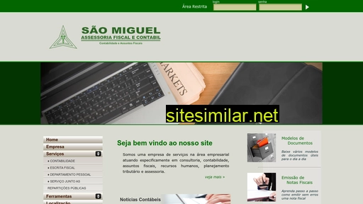 contabilidadesaomiguel.com.br alternative sites