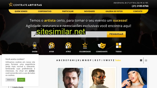 contrateartistas.com.br alternative sites