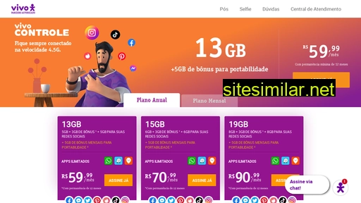 controlevivo.com.br alternative sites