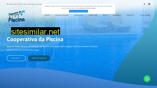 cooperativadapiscina.com.br alternative sites