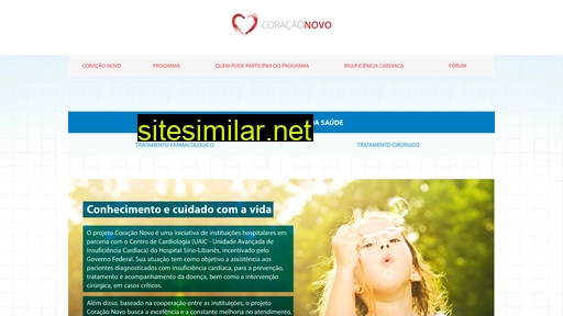 coracaonovo.org.br alternative sites