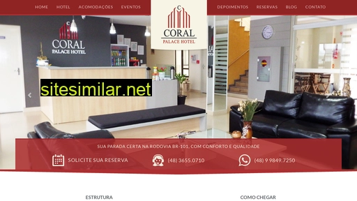 coralpalacehotel.com.br alternative sites