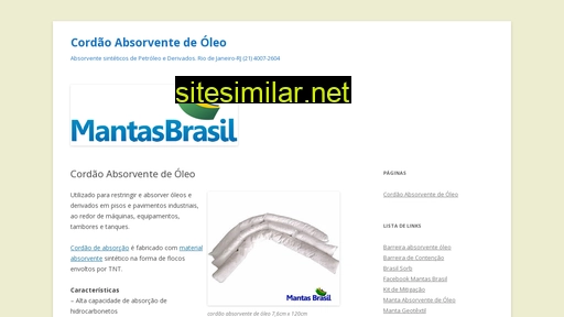 cordao-absorvente.com.br alternative sites