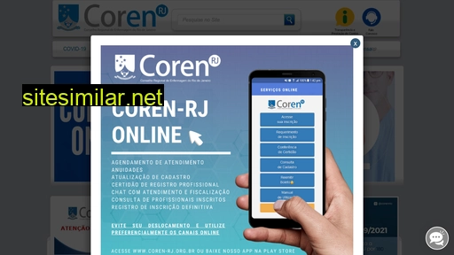 coren-rj.org.br alternative sites