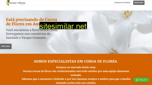 coroadefloresamericana.com.br alternative sites
