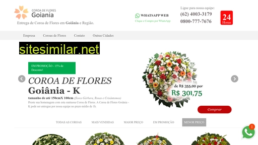 coroadefloresgoiania.com.br alternative sites