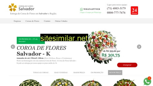 coroadefloressalvador.com.br alternative sites