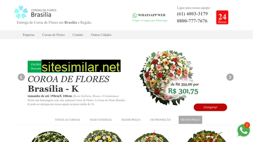 coroasdefloresbrasilia.com.br alternative sites
