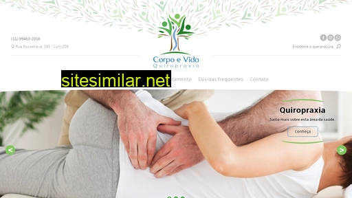 corpoevidaquiropraxia.com.br alternative sites