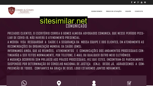 correaegomes.adv.br alternative sites