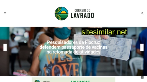 correiodolavrado.com.br alternative sites