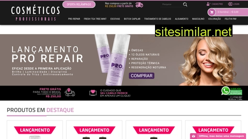 cosmeticosprofissionais.com.br alternative sites