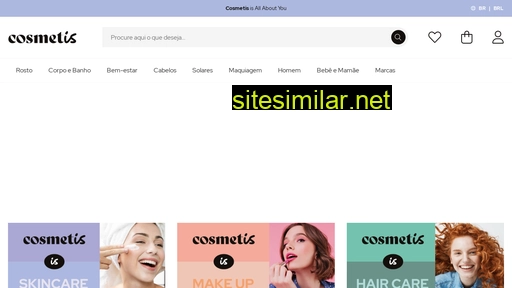 cosmetis.com.br alternative sites