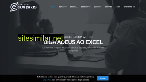 cotacoesecompras.com.br alternative sites