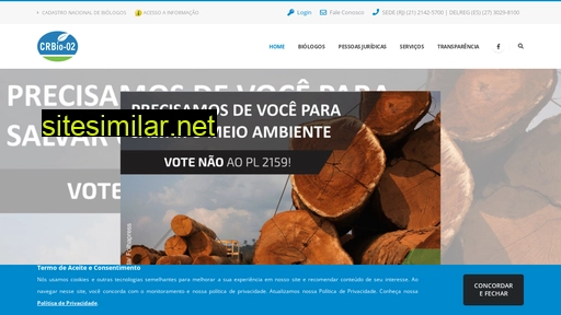 crbio02.gov.br alternative sites