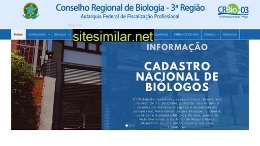 crbio03.gov.br alternative sites