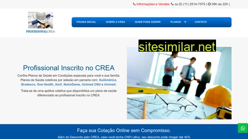 creasaude.eng.br alternative sites