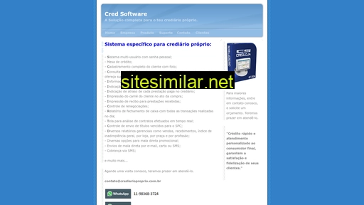 crediarioproprio.com.br alternative sites