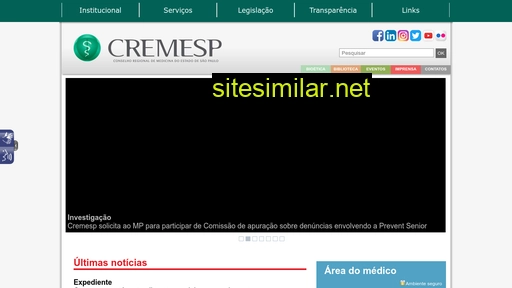 cremesp.gov.br alternative sites