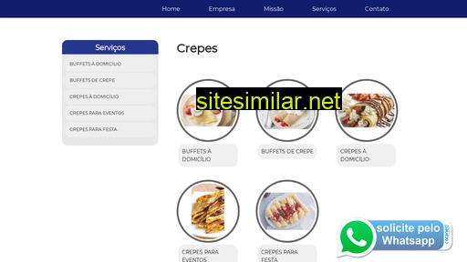 crepedefrance.com.br alternative sites