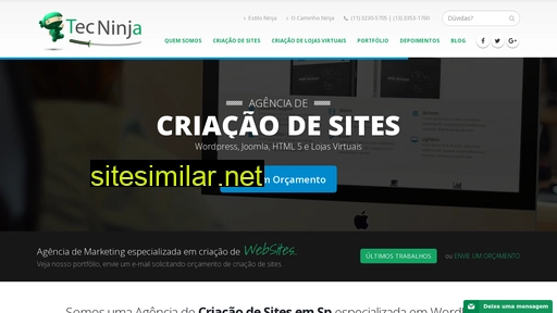 criacaodesitestecninja.com.br alternative sites