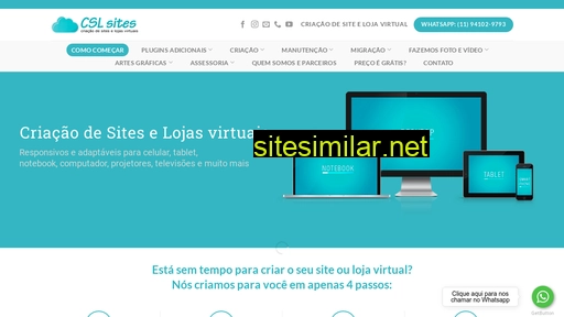 criarsiteloja.com.br alternative sites