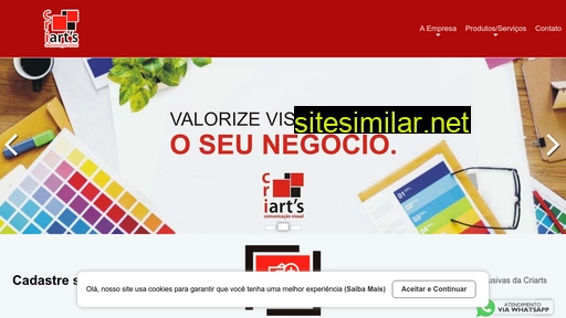 criartsvisual.com.br alternative sites