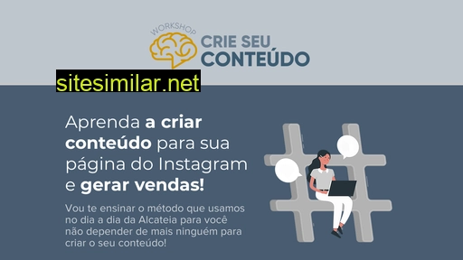 crieseuconteudo.com.br alternative sites
