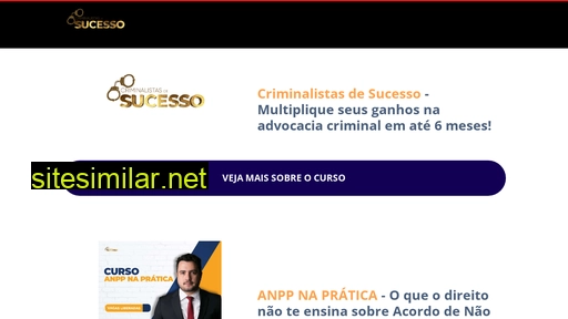 criminalistasdesucesso.com.br alternative sites