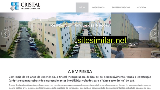 cristalincorporadora.com.br alternative sites